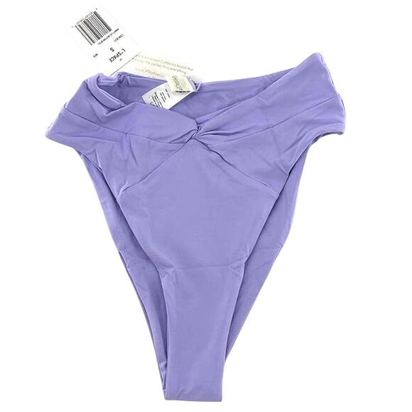 L*Space Nancy Lee Bikini Bottom Bitsy In Wisteria S - Picture 3 of 10